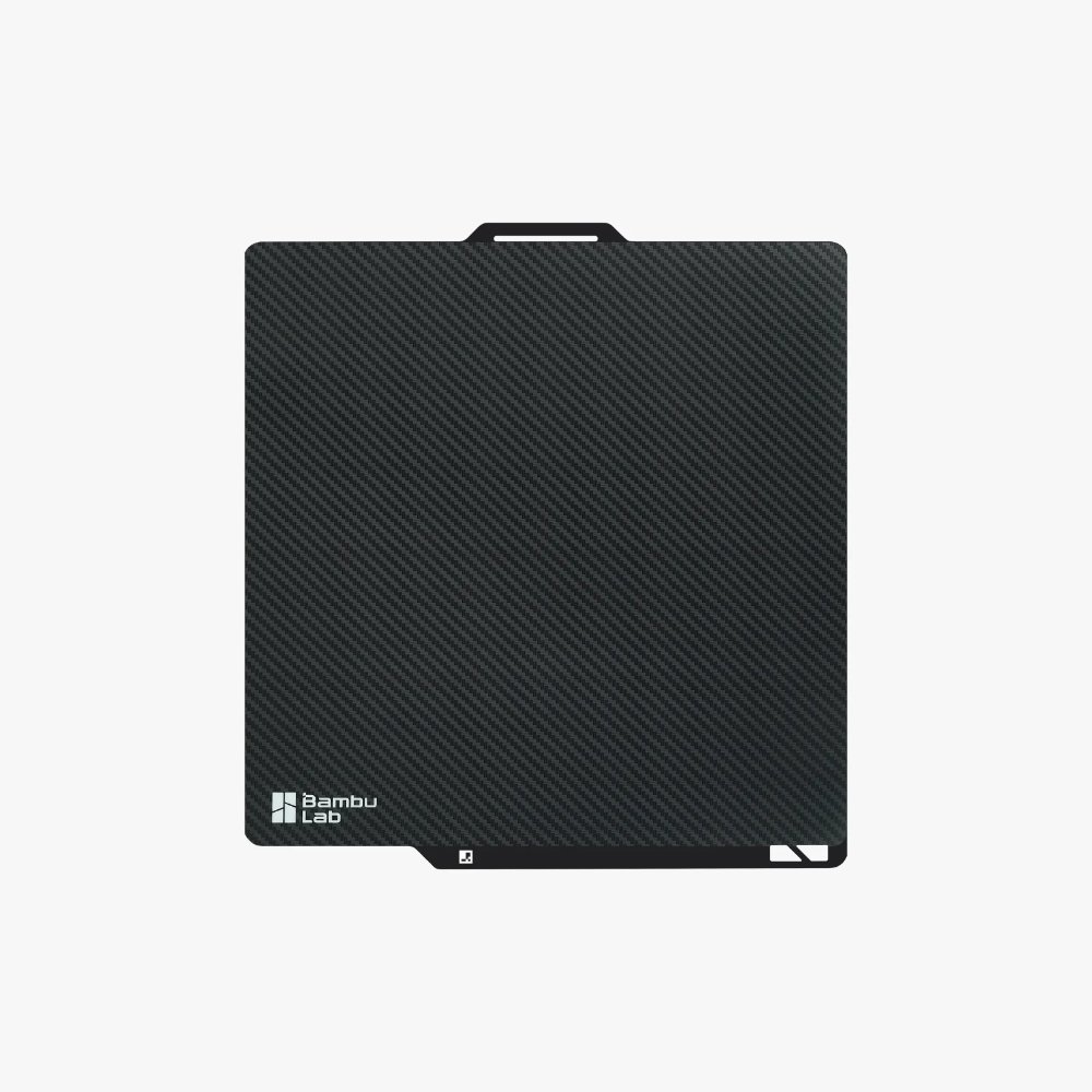[FAP017-N] Bambu 3D Effect Plate (X1/P1/A1/P2/X2, Carbon Fiber)