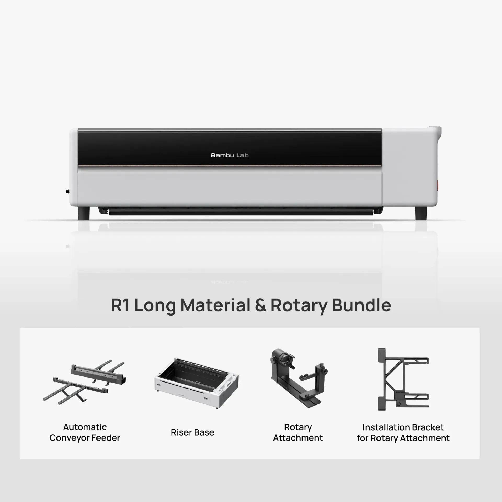 Bambu Lab R1 Long Material & Rotary Bundle