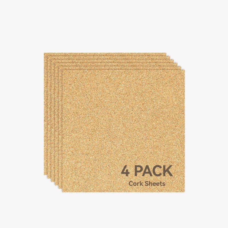 2mm Cork Sheet (4PCS) - YL001