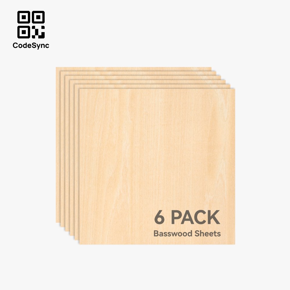 3mm Basswood Plywood (6PCS) - YA001