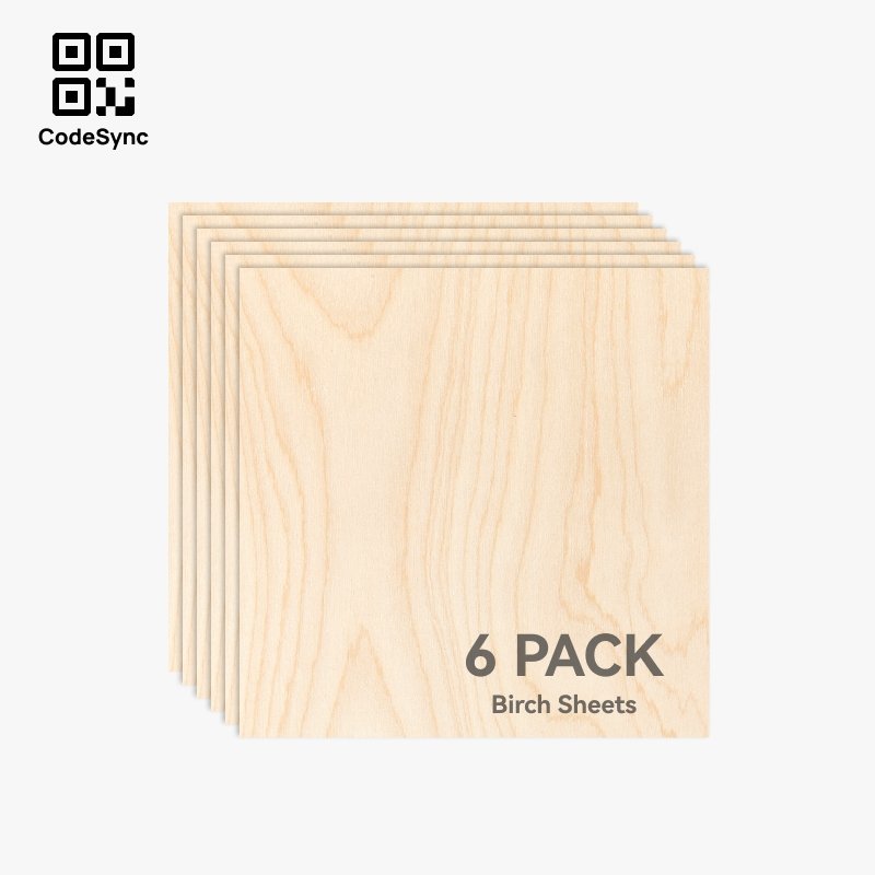 3mm Birch Plywood (6PCS) - YA002