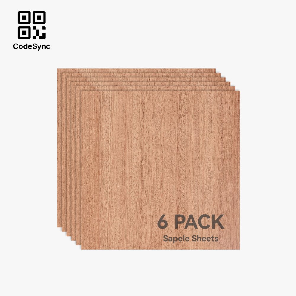 3mm Sapele Plywood (6PCS) - YA004